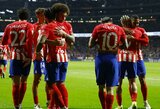 Paskutinę dvikovos akimirką VAR atšauktas 11 metrų baudinys leido „Atletico“ žengti į taurės pusfinalį