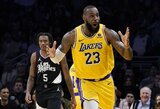 Los Andželo derbyje - žvaigždžių spindesys ir „Lakers“ pergalė po pratęsimo