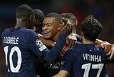 Čempionų lyga: PSG klubas namuose sutriuškino „AC Milan“ futbolininkus 