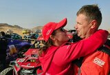 „Izoton sport“ ekipažas puikiai atlaikė maratoną: „Technika sveika ir tas džiugina, nes kiti, matėme, kad prilaužė“