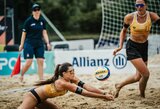 Kvedaraitė ir Kovalskaja – Europos paplūdimio tinklinio čempionato aštuntfinalyje