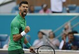 Vyriausiu visų laikų ATP 1000 turnyro pusfinalio dalyviu tapęs Djokovičius: „Jau seniai nežaidžiau taip gerai”