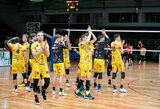 Dėl Lietuvos vyrų tinklinio čempionato aukso kovos „Elga-Grafaitė-S-Sportas“ ir „Amber Volley“