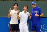 Po 20 mėnesių pertraukos grįžęs K.Nishikori triumfavo Puerto Rike ir padarė tai, kas dar niekam nebuvo pavykę