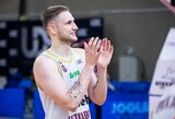 Sezoną dėl traumos praleidęs lietuvis žais Europos taurėje