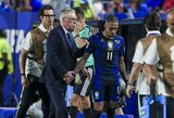 Ancelotti: apie traumą patyrusį Raphinha ir Neymaro sugrįžimą