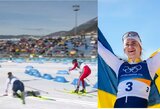 Nuo dramatiškų kritimų iki olimpinio aukso: Andersson šventė emocingą pergalę 