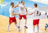 Futsal LFF taurėje – sunki „Pramogų“ pergalė Jurbarke