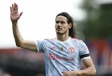 E.Cavani po pralaimėjimo prieš „Crystal Palace“ parodė „Man Utd“ fanams vidurinį pirštą?