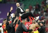 Maroko rinktinės treneris savo komandą lygino su legendinio fimo „Rokis“ herojumi: „Tai nėra joks stebuklas“
