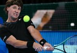 R.Berankis rimčiau nepasipriešino A.Rubliovui ir baigė pasirodymą „Australian Open“ turnyre