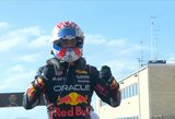 Paskutinio rato nespėjęs pradėti Verstappenas vis tiek iškovojo „pole“ poziciją, Piastri – vos 6-as