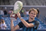 Vos valandą trukusiame ATP 1000 serijos turnyro finale – A.Zverevo triumfas