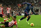 „Arsenal“ jau per pridėtą laiką paleido pergalę prieš „Sunderland“