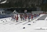 I.Dainytė nepasirodė pasaulio slidinėjimo čempionato 10 km lenktynėse, medalių įskaitoje triumfavo Norvegija