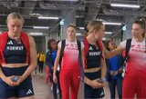 „Aš tiesiog stengiuosi būti geras žmogus“: lenkės poelgis pasaulio čempionate sužavėjo pasaulį