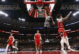 38 taškais pirmavusi „Nets“ sutriuškino „Bulls“ 