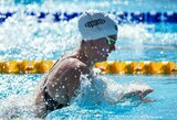 Greičiau už Meilutytę plaukusi Eneli Jefimova padarė klaidą: „Jei pradėsiu lygintis su Meilutyte, nuo to mano rezultatai tik nukentės“