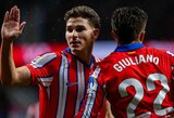 Rezultatyvioje dvikovoje „Atletico“ nukovė lygos autsaiderius