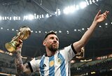 Pasaulio čempionate vilkėti L.Messi marškinėliai aukcione parduoti už 7.8 mln. JAV dolerių 