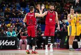 ALBA nepasipriešino „AX Armani“ krepšininkams