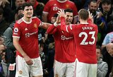 „Man Utd" klubas 2021-uosius metus užbaigė užtikrinta pergale prieš „Burnley“