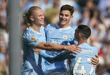 4 pergalė iš eilės: „Man City" namuose sutriuškino „Fulham" futbolininkus