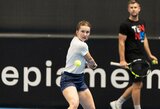 Justina Mikulskytė su porininke Prancūzijoje iškopė į pusfinalį