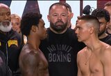 „Jis turi storą užpakalį“: Tszyu negailėjo kandžių replikų Spence'ui prieš didžiąją kovą