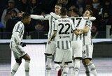 „Serie A“ lygoje – D.Vlahovičiaus dublis ir triuškinama „Juventus“ pergalė