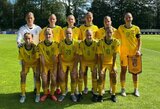 Lietuvos WU-15 futbolo rinktinė Baltijos taurėje liko paskutinė