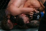UFC: B.Allenas užsmaugė jau penktą varžovą per šešių pergalių seriją, A.Ribas atliko įspūdingą spyrį iš apsisukimo, o preliminarios dalies kovoje teisėjas grubiai klydo