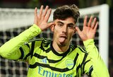 K.Havertzas po dramatiškos pergalės prieš „Brentford“ pasiuntė žinutę „Arsenal“ fanams