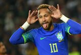 Brazilijos rinktinės treneris: „Atrodė, kad Tuniso žaidėjai darė viską, kad traumuotų Neymarą“