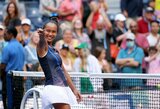 Pasaulis to nematė nuo M.Šarapovos laikų: 19-metė L.Fernandez – „US Open“ pusfinalyje