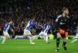 99-ąją minutę 11 m baudinį realizavęs „Brighton“ išplėšė pergalę prieš „Man Utd“