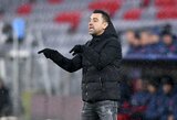 Xavi kirto Ispanijos futbolo funkcionieriams dėl „kvailos“ taisyklės: „Už tai skiriamas techninis pralaimėjimas“ 