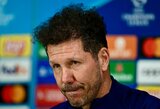 D.Simeone: „Prastai paruošiu komandą išvykos rungtynėms“