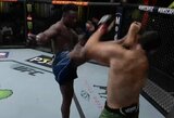 „UFC Vegas 35“: A.Razakas vos per 17 sekundžiu įspūdingu kojos spyriu nokautavo A.Di Chirico