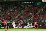 Vietoje FIFA žadėtų rekordų – tuščios tribūnos antrajame pagal mažumą čempionato stadione