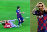 L.Messi vėl išsisuko? Fanai mano, kad jam turėjo būti parodyta tiesioginė raudona kortelė