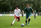 Lietuvos U-16 futbolo rinktinė minimaliu skirtumu nusileido lenkams