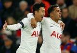 „Tottenham“ klubas „Premier“ lygoje į savo sąskaitą įsirašė aštuntąją pergalę