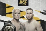 J.Gaethje: „Žmonės mane vadina kvailiu, bet aš noriu su Oliveira atvirai keistis smūgiais“