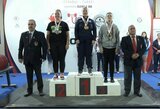 V.Petrovaitė – pasaulio jaunių jėgos trikovės vicečempionė, R.Laurinavičiūtė – bronzos medalininkė