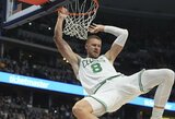 K.Porzingis vedė NBA čempionus į pergalę