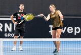 Andrė Lukošiūtė su porininke Notingame liko už pusfinalio borto