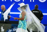 „Australian Open“ turnyre – pribloškiantis Osakos įvaizdis ir absurdiškas techninis gedimas