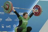 Pasaulio sunkiosios atletikos čempionate Lijana Jakaitė aplenkė 6 varžoves