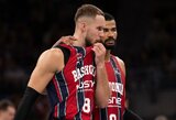 „Baskonia“ su Sedekerskiu suklupo Ispanijos pirmenybėse